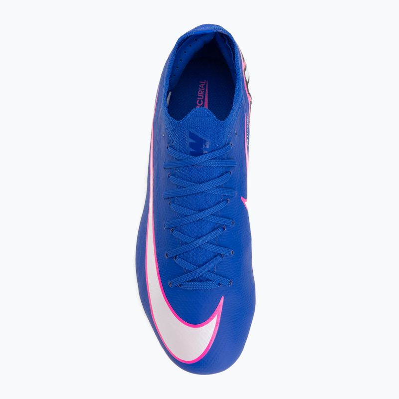 Buty piłkarskie dziecięce Nike Jr. Mercurial Vapor 16 Pro FG racer blue/white 5