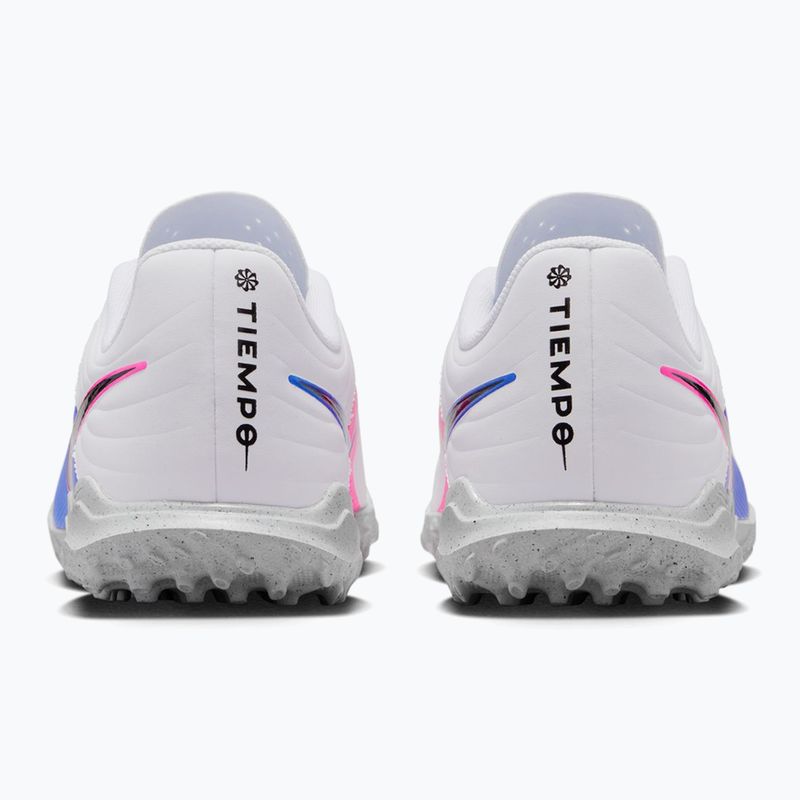 Buty piłkarskie dziecięce Nike Tiempo Maestro Club Jr TF white/racer blue/pink blast/black 11