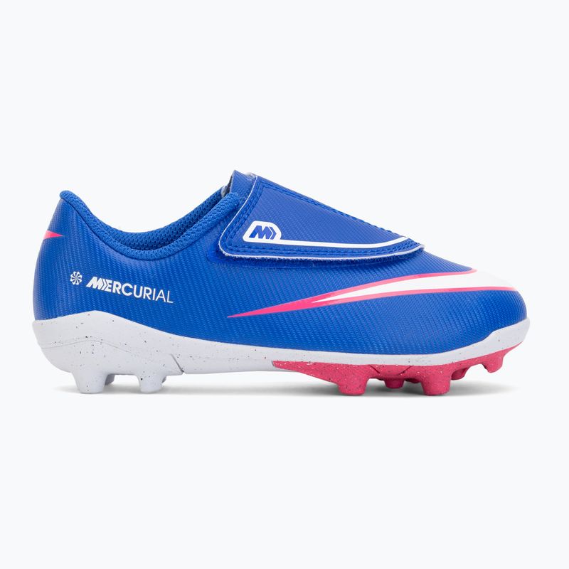 Buty piłkarskie dziecięce Nike Mercurial Vapor 16 Club FG/MG racer blue/white 2
