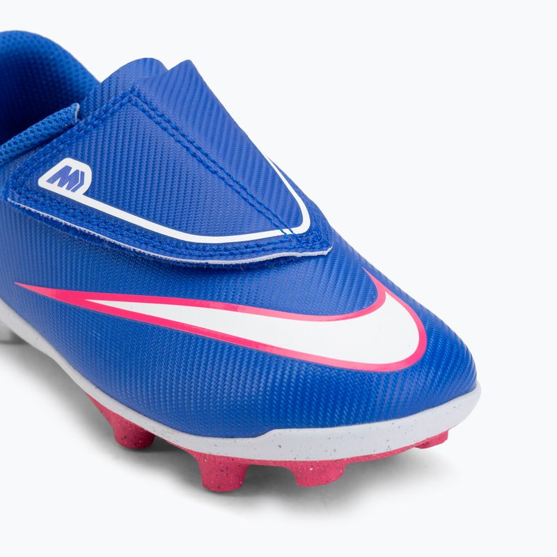 Buty piłkarskie dziecięce Nike Mercurial Vapor 16 Club FG/MG racer blue/white 7