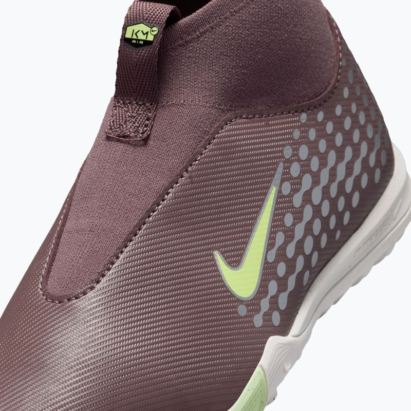 Buty piłkarskie dziecięce Nike Zoom Superfly 10 Academy Kylian Mbappe TF plum eclipse/metallic silver 5