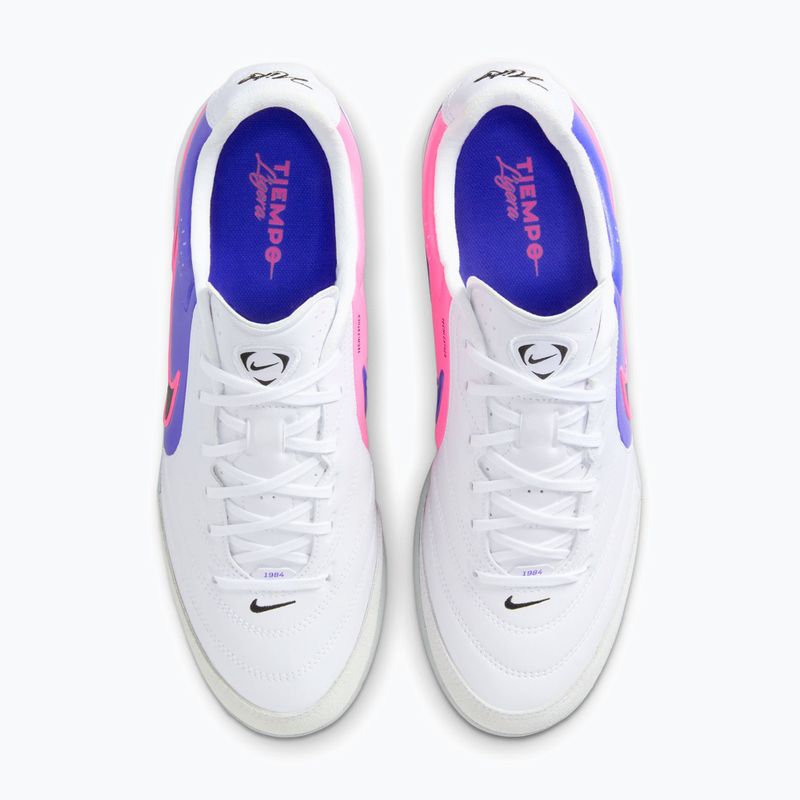 Buty piłkarskie męskie Nike Tiempo Ligera Pro TF white/racer blue/pink blast/black 12