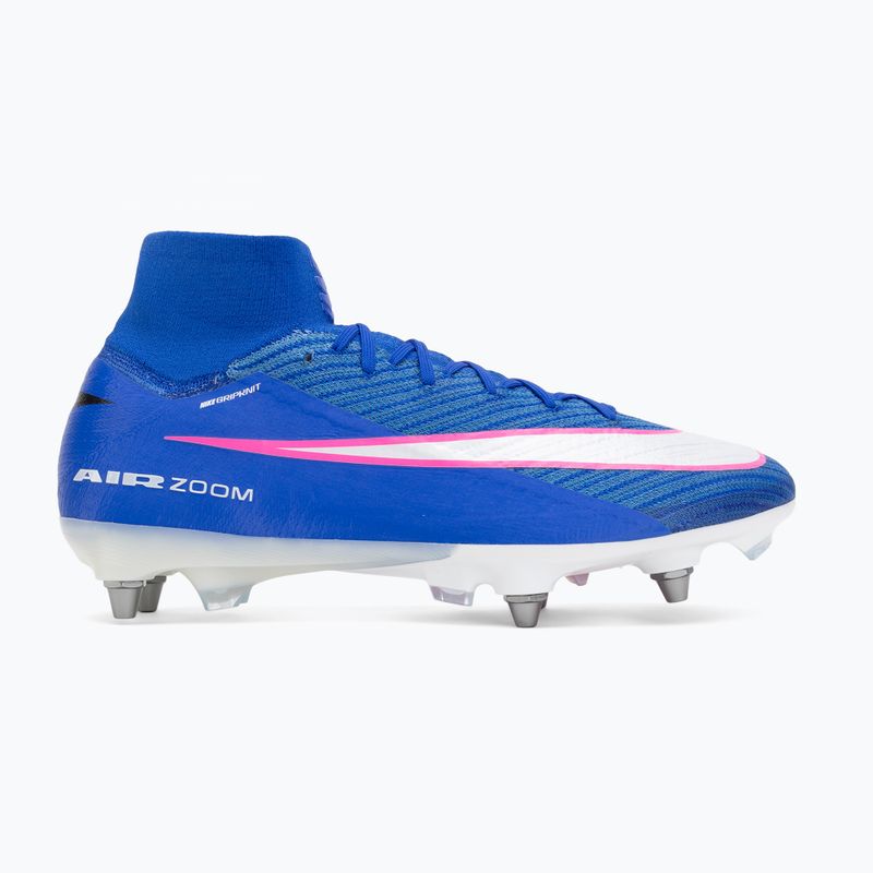 Buty piłkarskie męskie Nike Mercurial Superfly 10 Elite SG-Pro racer blue/white 2