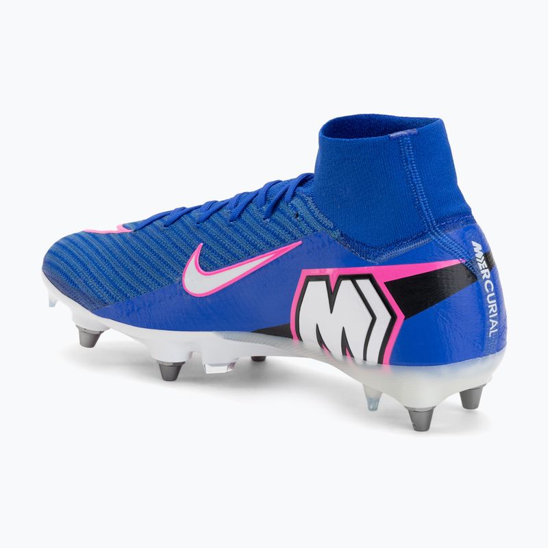 Buty piłkarskie męskie Nike Mercurial Superfly 10 Elite SG-Pro racer blue/white 3