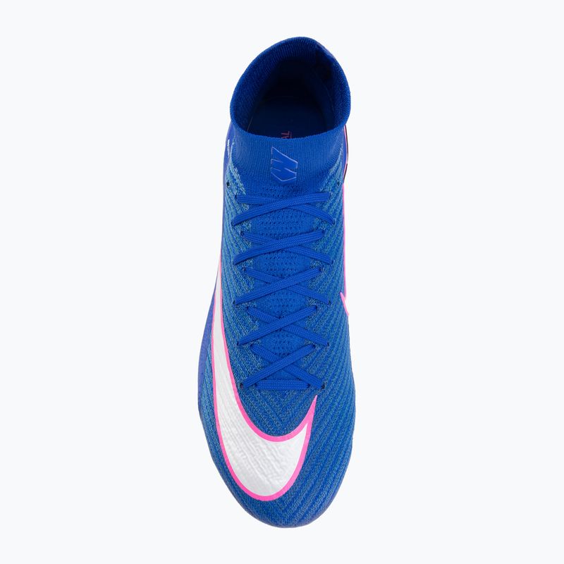 Buty piłkarskie męskie Nike Mercurial Superfly 10 Elite SG-Pro racer blue/white 5