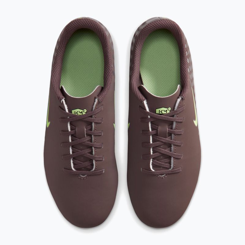 Buty piłkarskie dziecięce Nike Vapor 16 Club Kylian Mbappe FG/MG plum eclipse/metallic silver 5