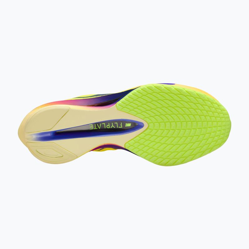 Buty do biegania damskie Nike Vaporfly 4 citron pulse/laser orange/indigo burst 3
