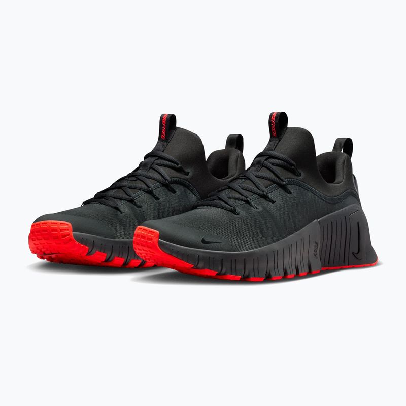 Buty treningowe męskie Nike Free Metcon 6 dark smoke grey/bright crimson/black 3