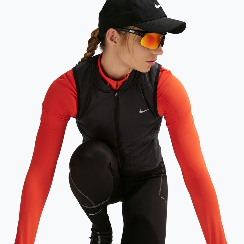 Bezrękawnik damski Nike Tempo Repel Warm black 6