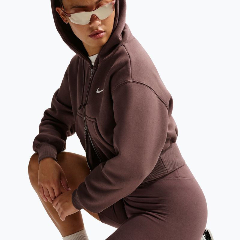 Spodenki damskie Nike Sportswear Classic High-Waisted 8" Biker tattoo/sail 6