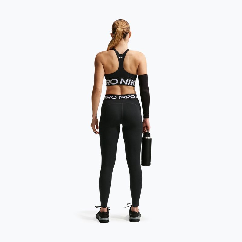Biustonosz treningowy Nike Pro Sculpt Medium Support black/white/white 3