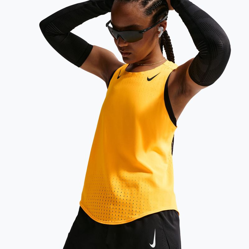 Spodenki do biegania damskie Nike AeroSwift ADV Brief-Lined 3" black/white/white 5