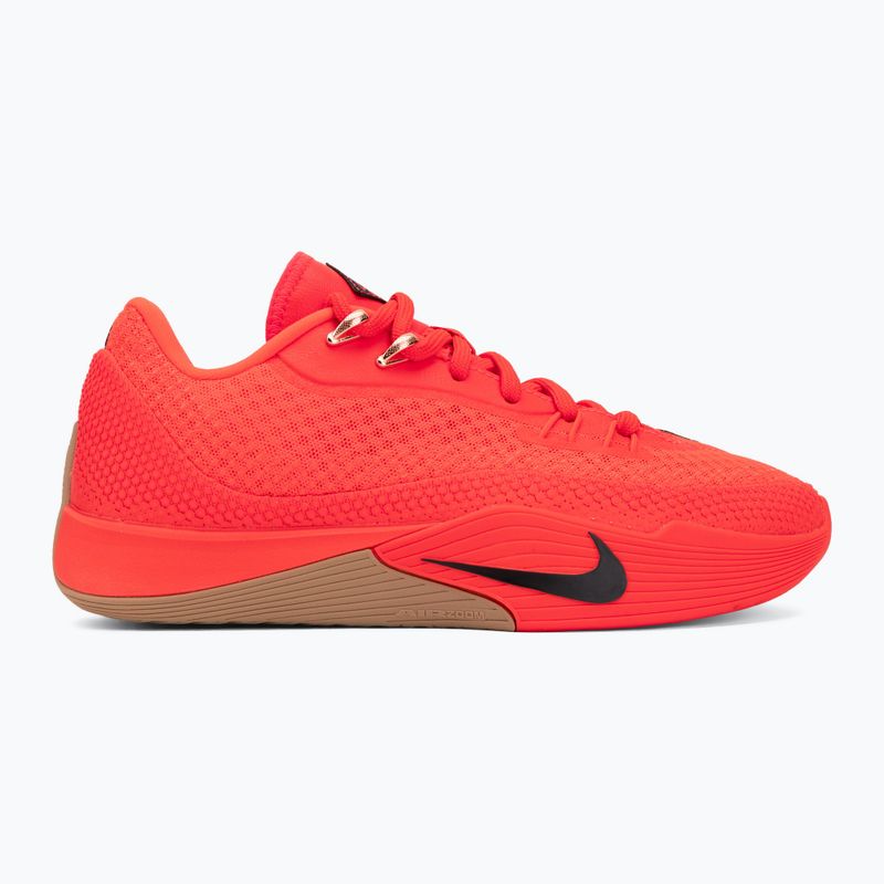 Buty do koszykówki męskie Nike Street Flare bright crimson/gum light brown/black 2