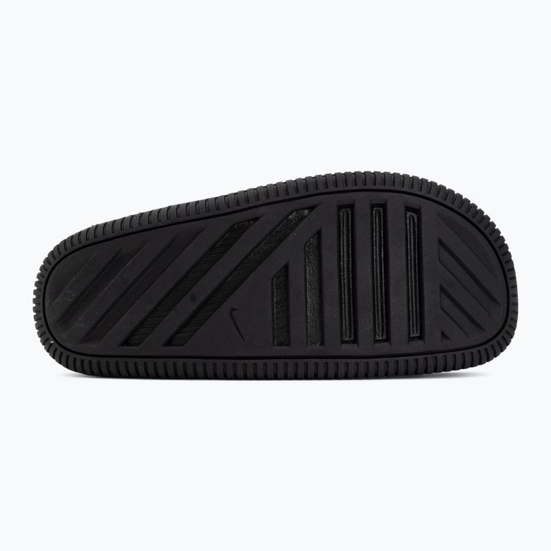 Klapki dziecięce Nike Calm 2.0 black/black/black 4