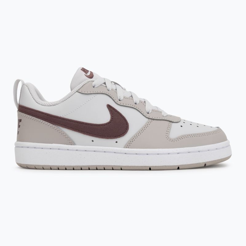 Buty dziecięce Nike Court Borough Low Essential+ vast grey/moon particle/white/tattoo 2