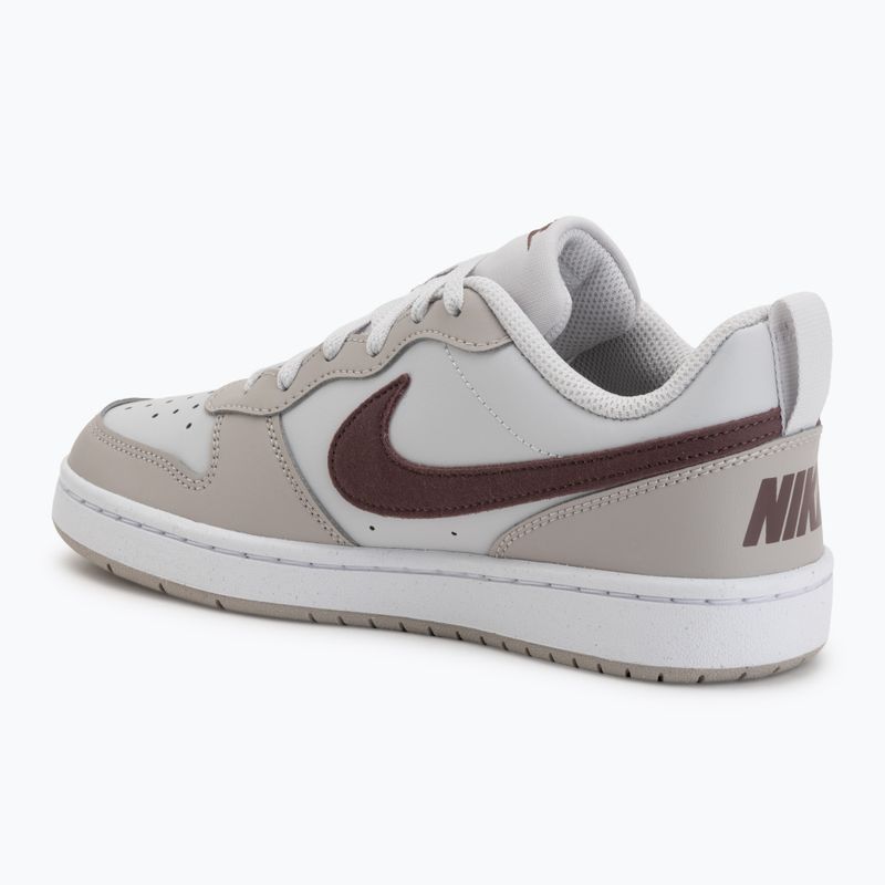 Buty dziecięce Nike Court Borough Low Essential+ vast grey/moon particle/white/tattoo 3