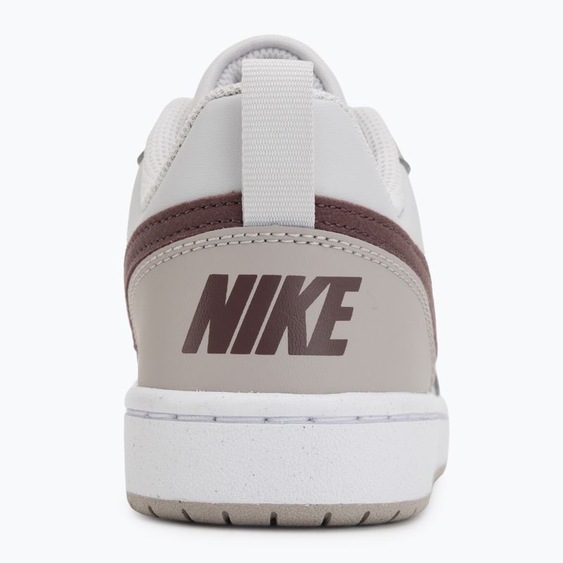 Buty dziecięce Nike Court Borough Low Essential+ vast grey/moon particle/white/tattoo 6