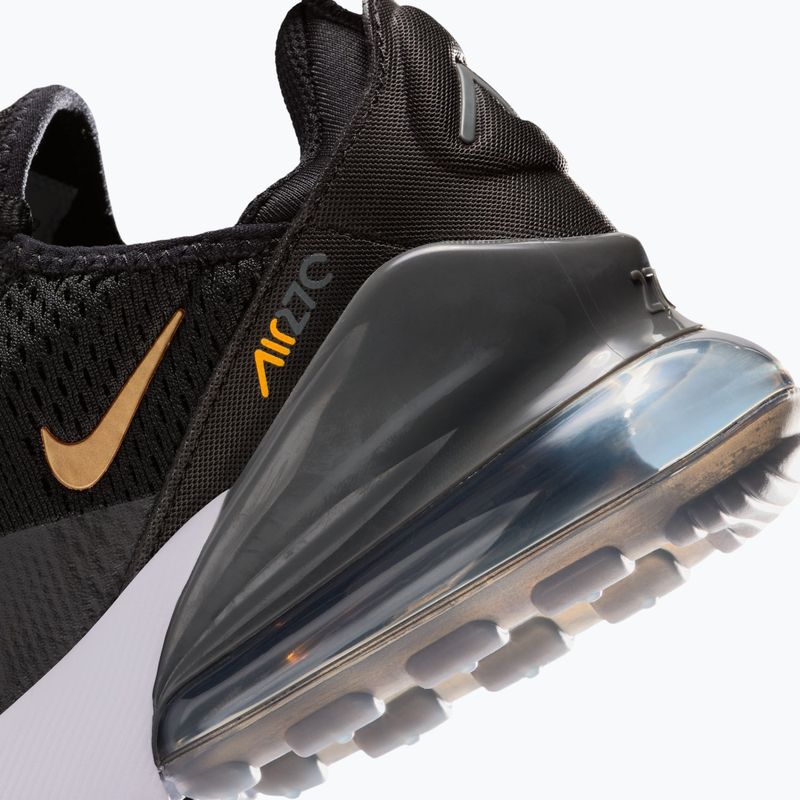 Buty dziecięce Nike Air Max 270 black/laser orange/metallic copper 9