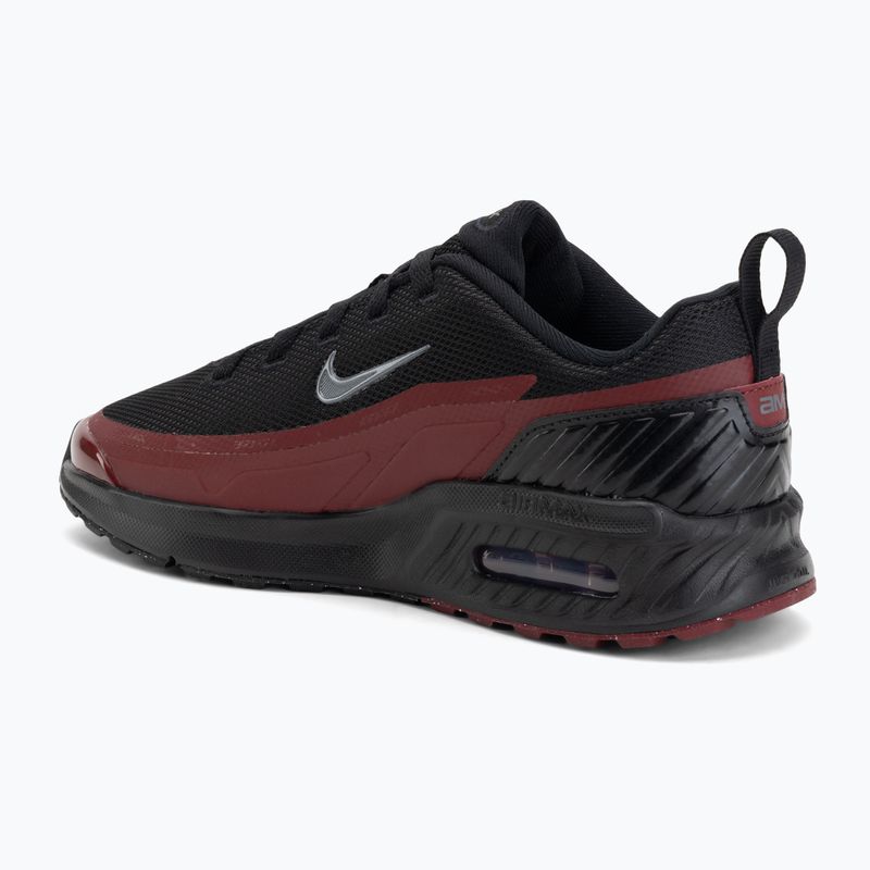 Buty dziecięce Nike Air Max Bia black/team red/smoke grey 3