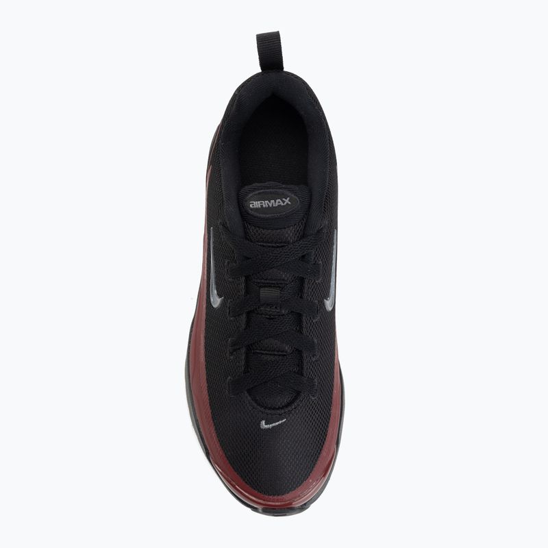 Buty dziecięce Nike Air Max Bia black/team red/smoke grey 5