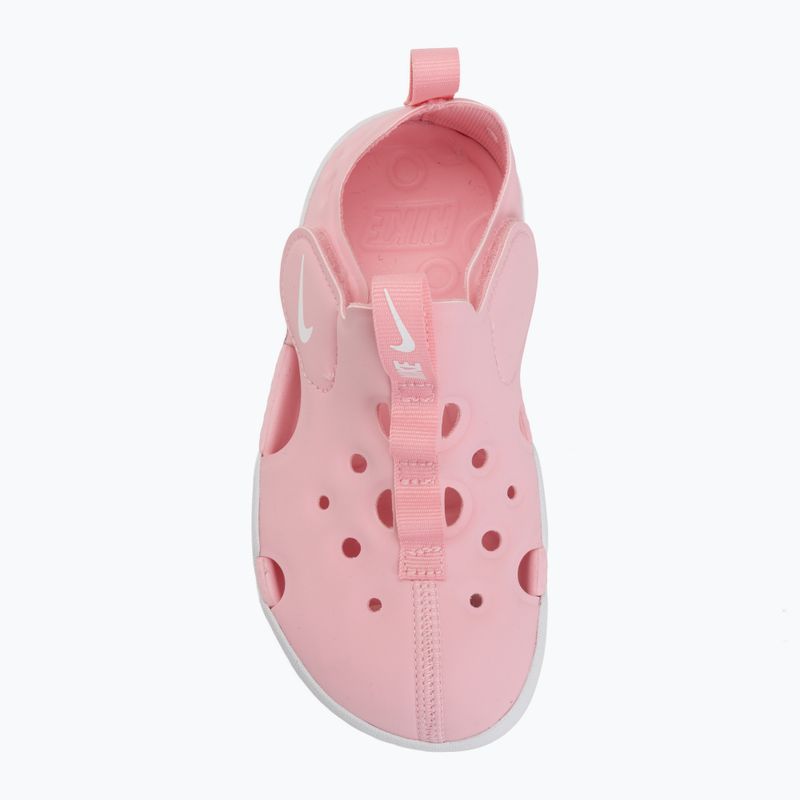 Sandały dziecięce Nike Sunray Protect 4 HF6277 med soft pink/white 5