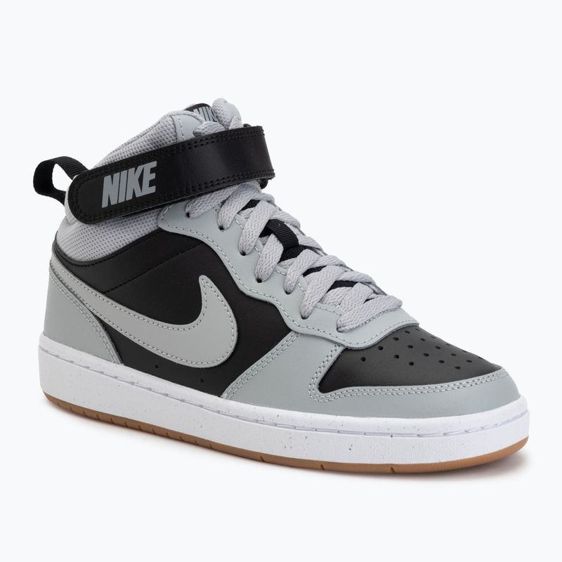 Buty Nike Court Borough Mid 2 black/white/gum med brown/light smoke grey