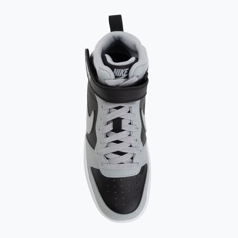 Buty Nike Court Borough Mid 2 black/white/gum med brown/light smoke grey 5