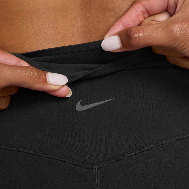 Spodnie treningowe damskie Nike Zenvy High-Waisted Flared black/pcg3c 6