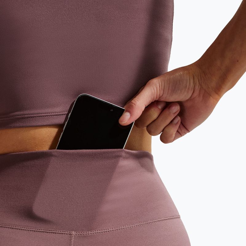 Legginsy damskie Nike One Seamless Front High-Waisted tattoo/white 8