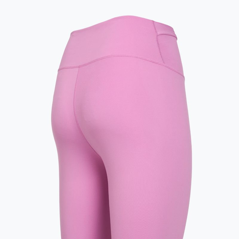 Legginsy treningowe damskie Nike One High-Waisted 7/8 magenta light/white 4