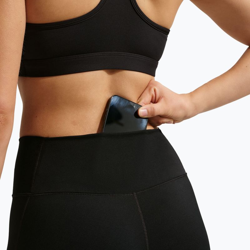 Legginsy treningowe damskie Nike One High-Waisted 7/8 black/white 6