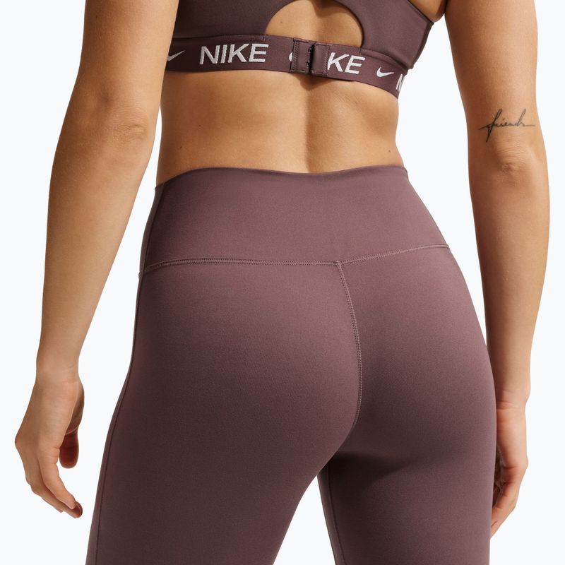Legginsy damskie Nike One High Waisted Flared tattoo/white 6