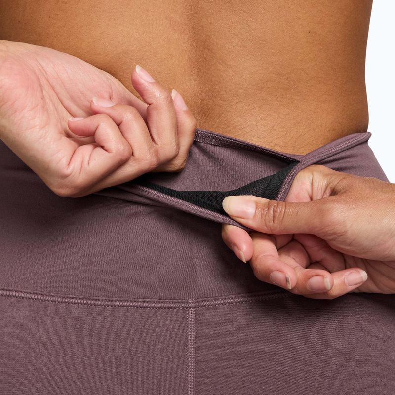 Legginsy damskie Nike One High Waisted Flared tattoo/white 8