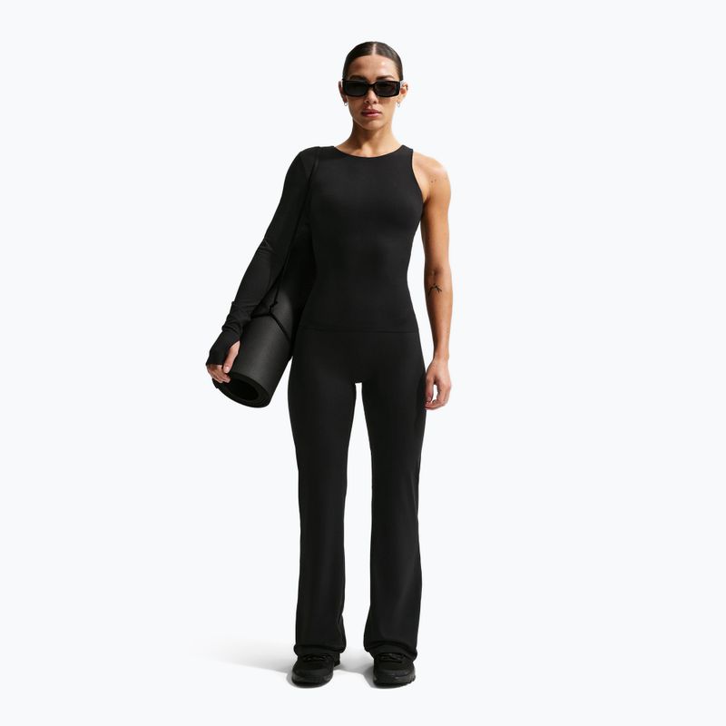 Legginsy treningowe damskie Nike Zenvy black/cool grey 2
