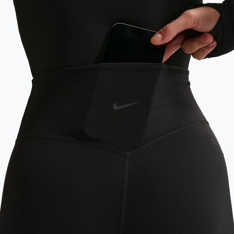 Legginsy treningowe damskie Nike Zenvy black/cool grey 7