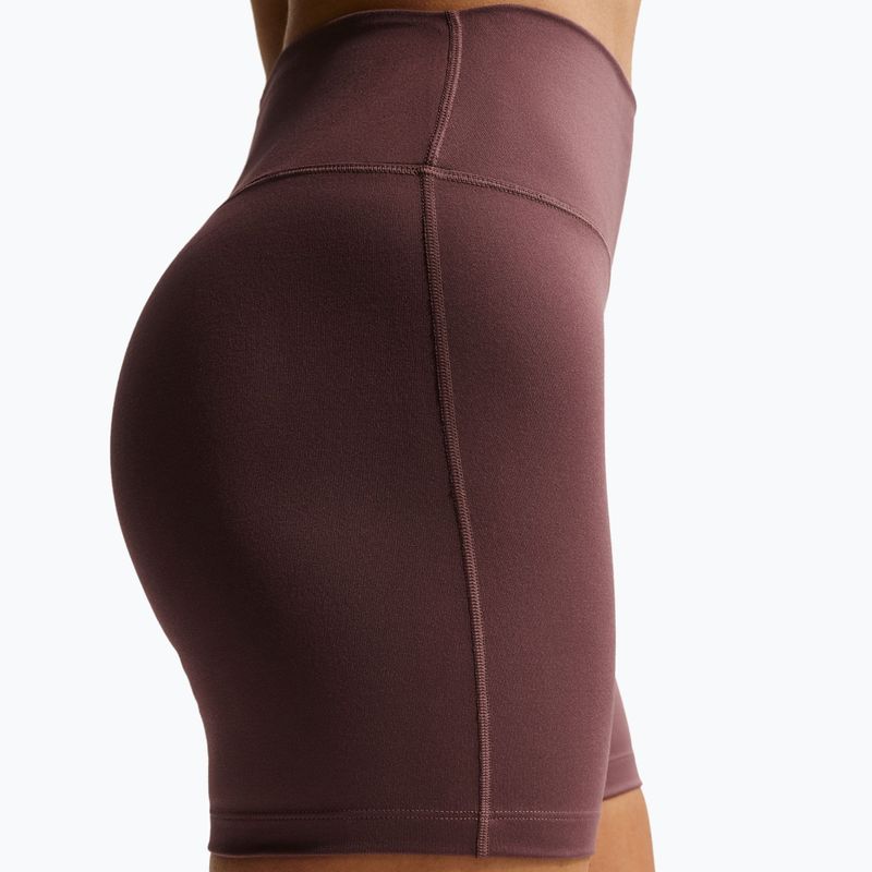 Spodenki damskie Nike One High-Waisted Biker 5" tattoo/white 5