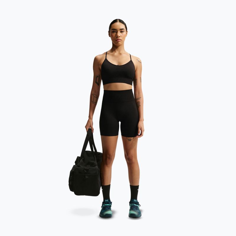 Biustonosz treningowy Nike Pro Seamless Light Support black 2