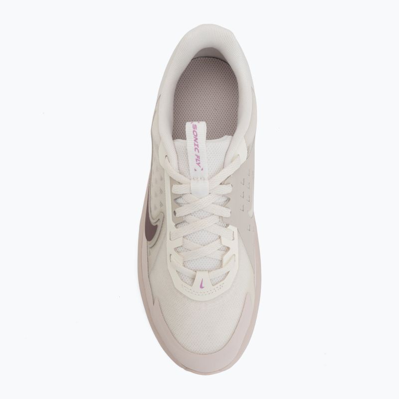 Buty dziecięce Nike Sonic Fly phantom/cream ii/silt red/tattoo 5