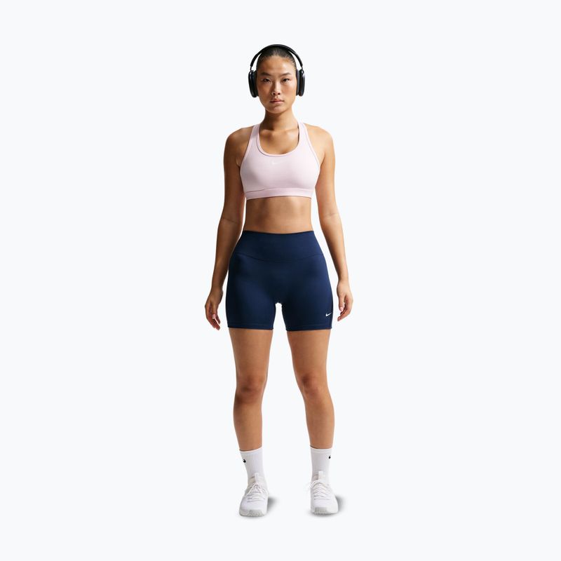 Spodenki treningowe damskie Nike One midnight navy/white 8