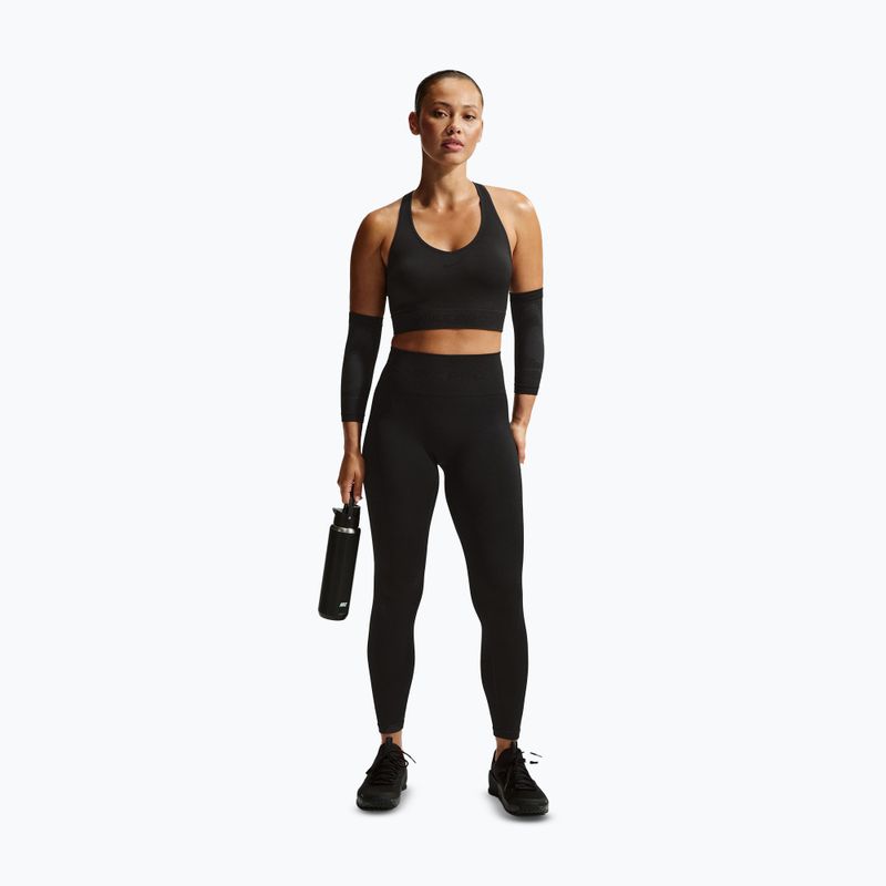 Legginsy damskie Nike Pro Seamless High-Waisted 7/8 black 2