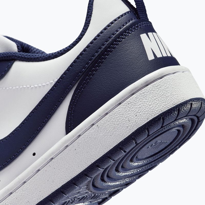 Buty Nike Court Borough Low Next Bloom white/white/midnight navy 9