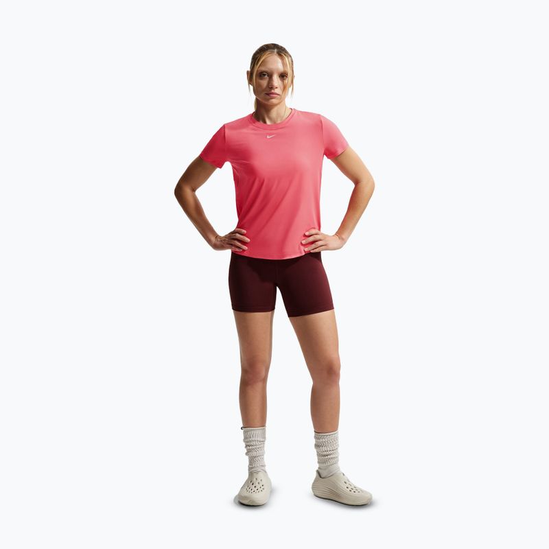 Koszulka damska Nike One Classic Dri-Fit sea coral/white 2