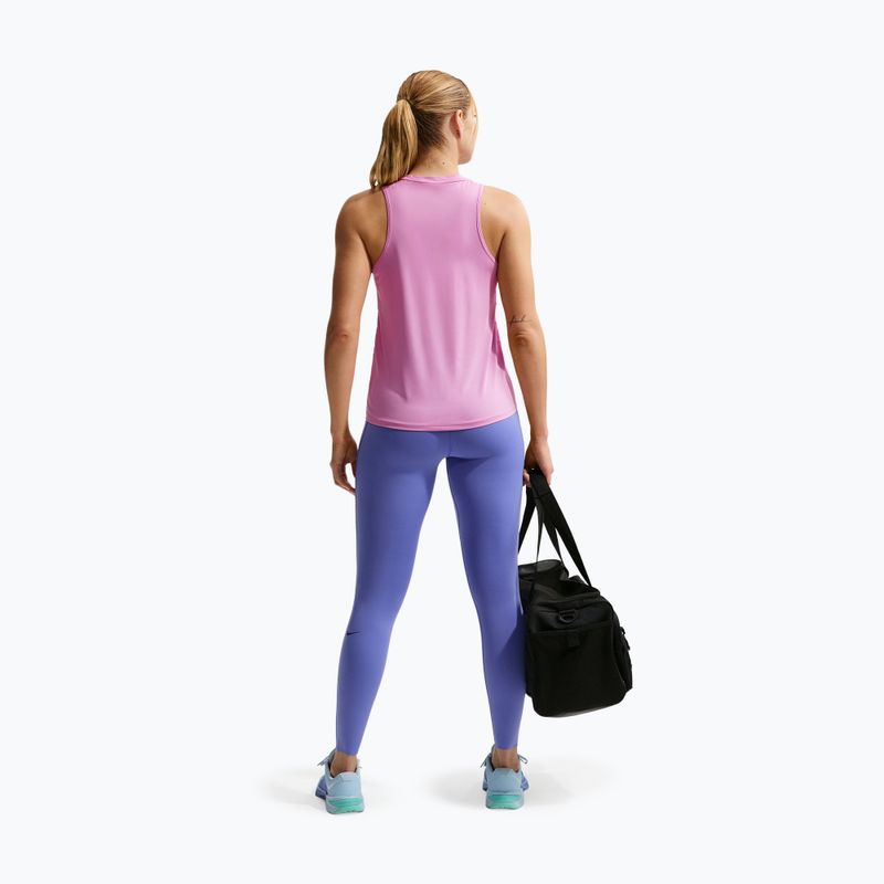 Koszulka treningowa damska Nike One Classic Dri-Fit light magenta/white 3