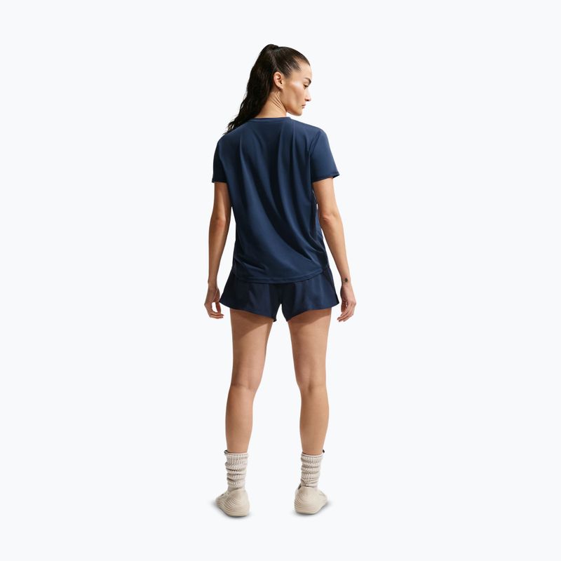 Koszulka treningowa damska Nike One Classic midnight navy/white 3