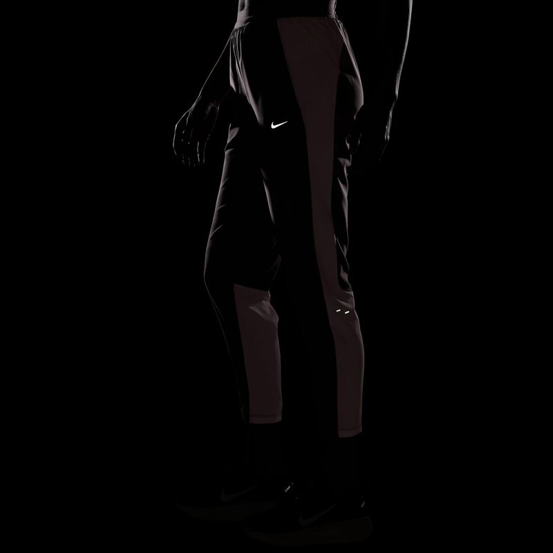 Spodnie do biegania damskie Nike Tempo Swoosh Dri-Fit Mid-Rise 7/8 tattoo/pink foam 4