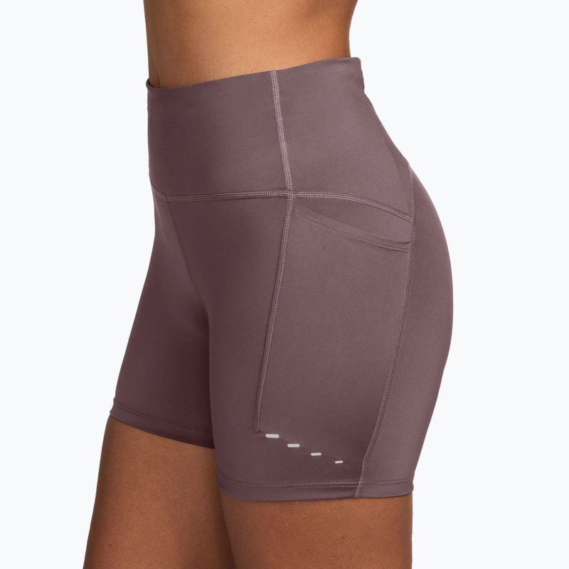 Spodenki do biegania damskie Nike Swift High-Waisted 4" tattoo 3