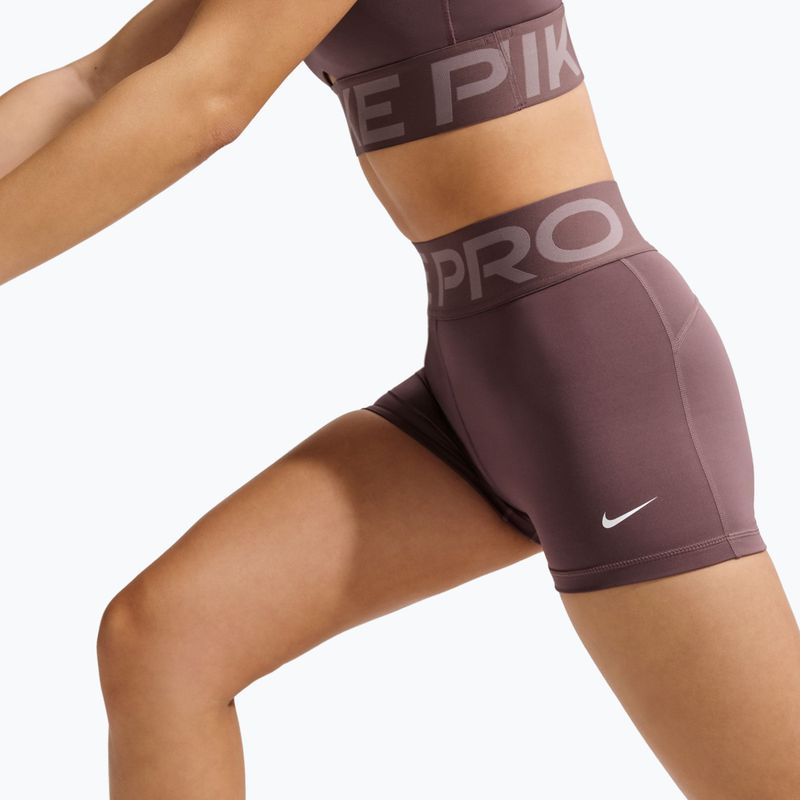 Spodenki damskie Nike Pro Sculpt High Waisted 3" Biker tattoo/white 5