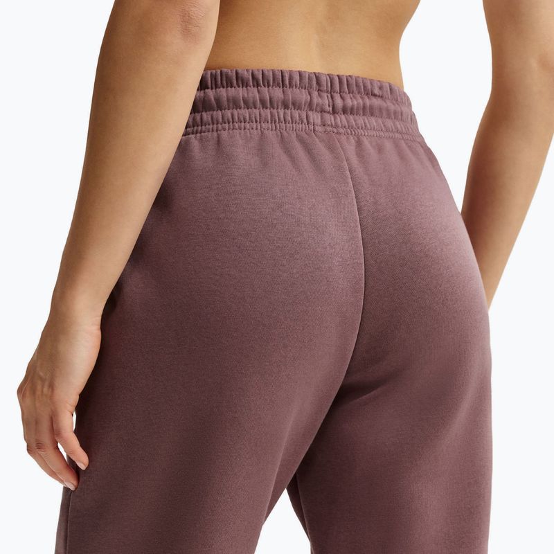 Spodnie damskie Nike Sportswear Phoenix Fleece Mid-Rise tattoo/sail 7