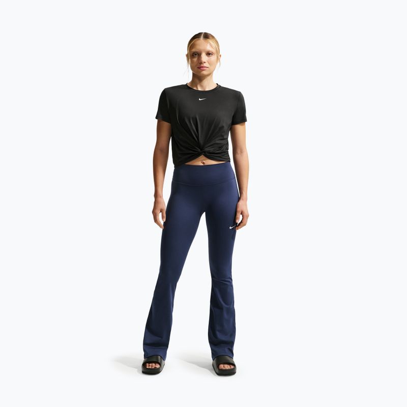 Koszulka damska Nike One Classic Twist Dri-Fit black/white 2