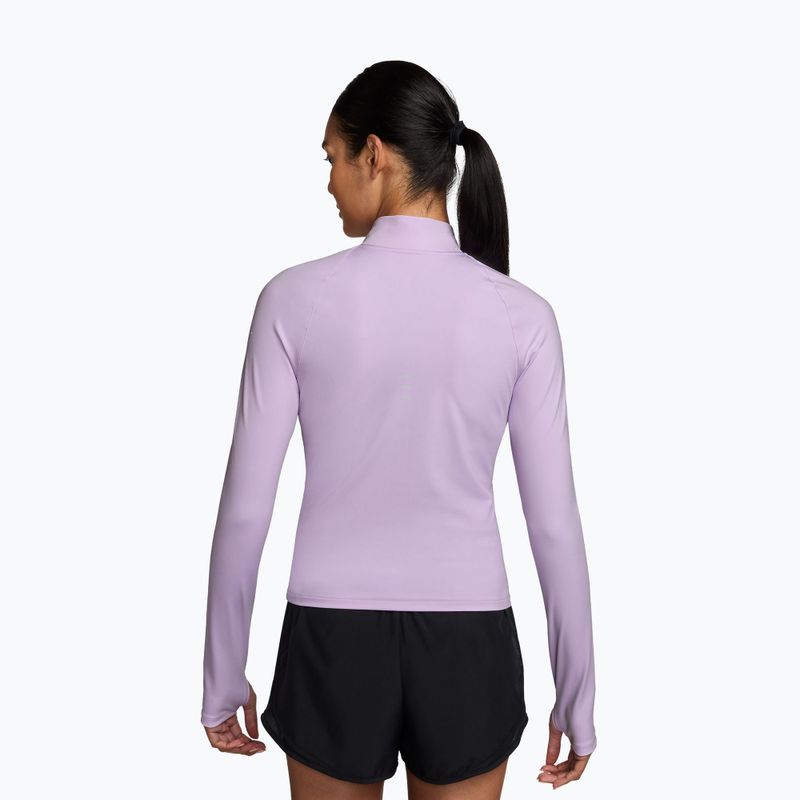 Bluza do biegania damska Nike Swift Dri-Fit Full Zip Mid-Layer violet mist 2